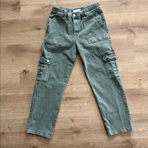 Vervet Green Cargo Pants